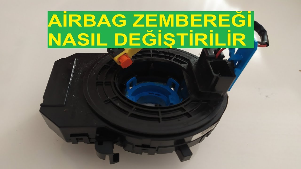 Airbag Zembereği Nasıl Değiştirilir?|  Direksiyon Sargısı Degişimi Hyundai Elantra