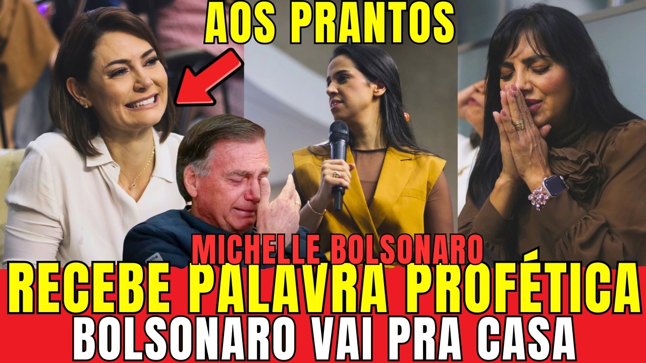 CAMILA BARROS &Eacute; TOMADA EM PALAVRA PROF&Eacute;TICA E PROFETIZA PRA MICHELLE BOLSONARO E SE CUMPRE 23/03/26