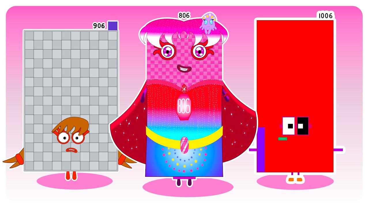 Sprunki OC Numberblocks 806, 906, 1006 | Compilation Incredibox #sprunki #numberblocks #incredibox