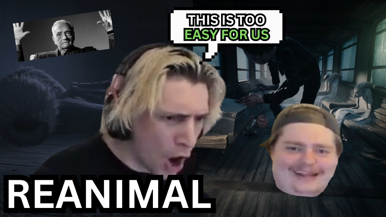 xQc and Jesse have the BEST TEAMWORK in Reanimal