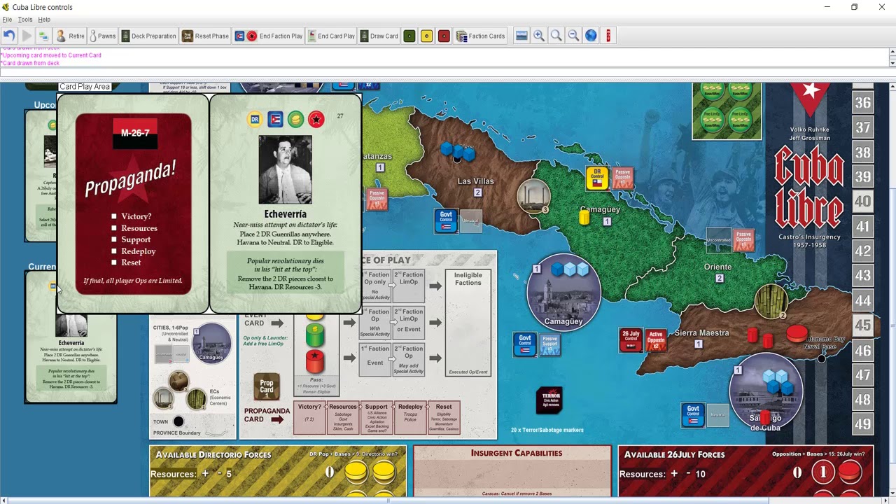 Cuba Libre Boardgame ITA: Regole del gioco