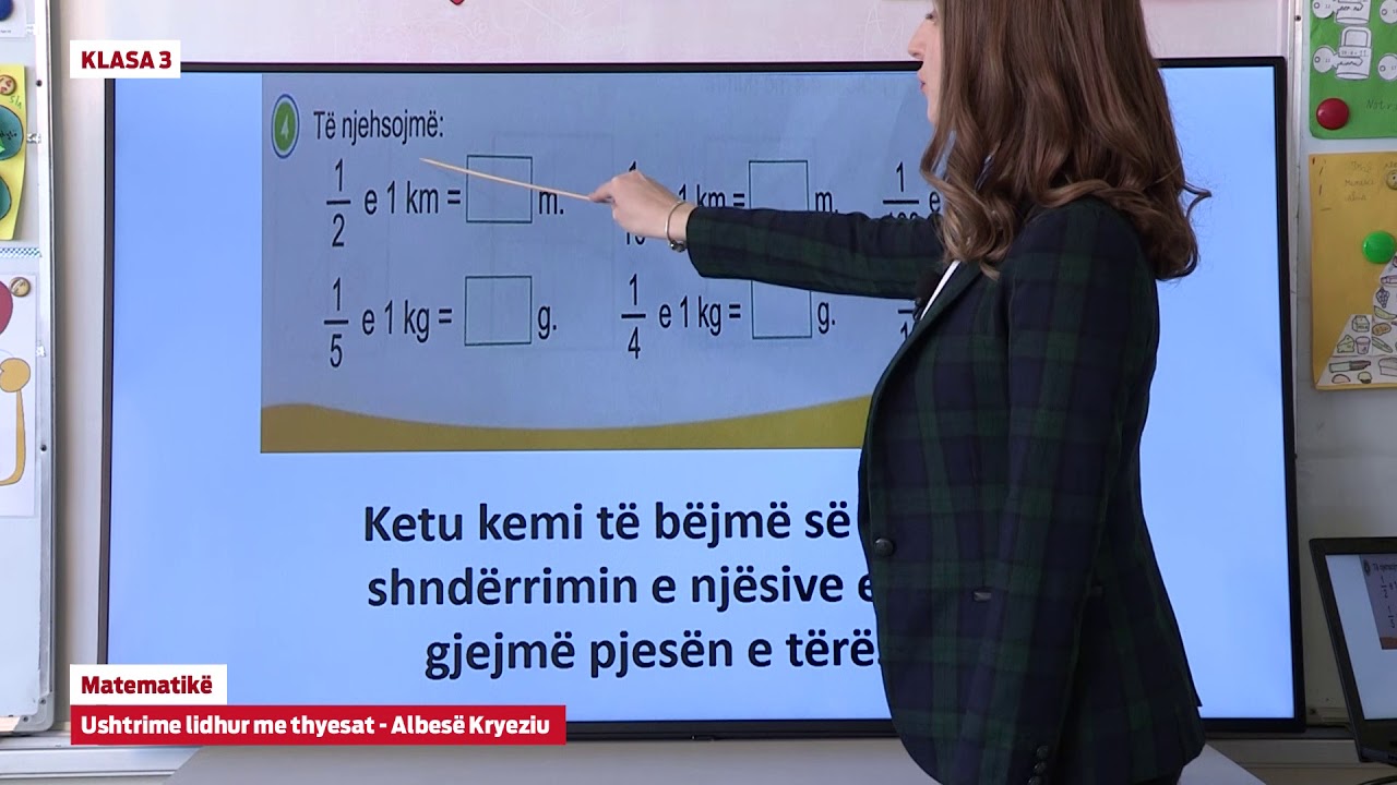 3004 - Matematikë - Ushtrime lidhur me thyesat