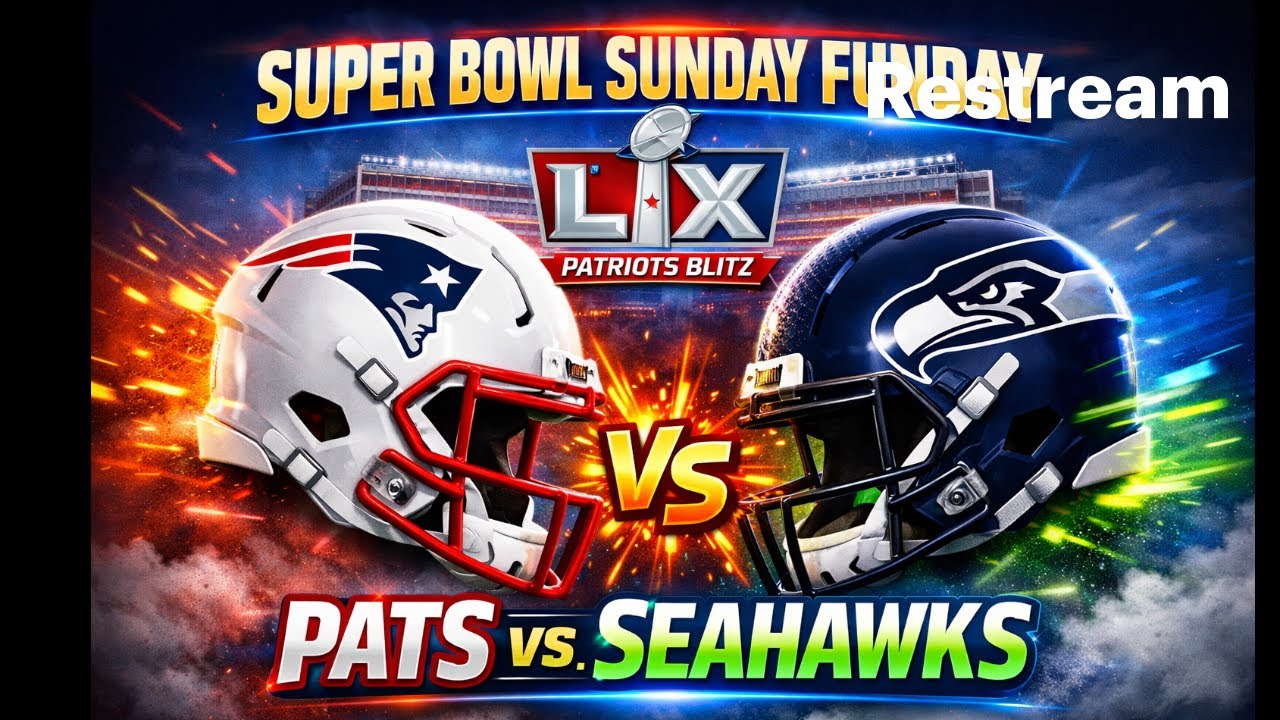 Patriots Blitz Super Bowl 60 Patriots vs Seahawks Live Reaction