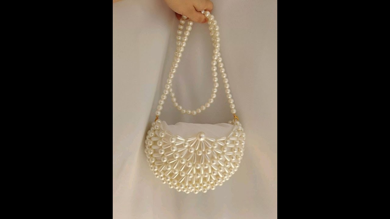 DIY Semi-Circle Beaded Bag Tutorial – Easy Step-by-Step Guide for Beginners
