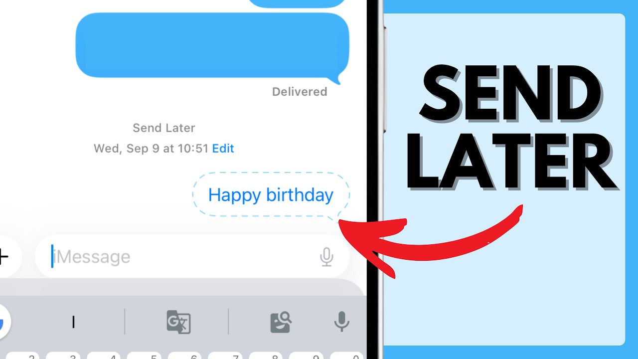 How to Schedule Text Messages on iPhone
