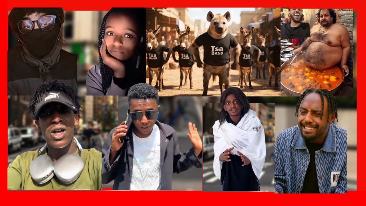 🔴ጻ ባንድ ሲጨፍሩ | ድህነት following you የሚል መልእክት ሲመጣብህ | ሳምንታዊ አዝናኝ እና አስቂኝ ቪድዮች