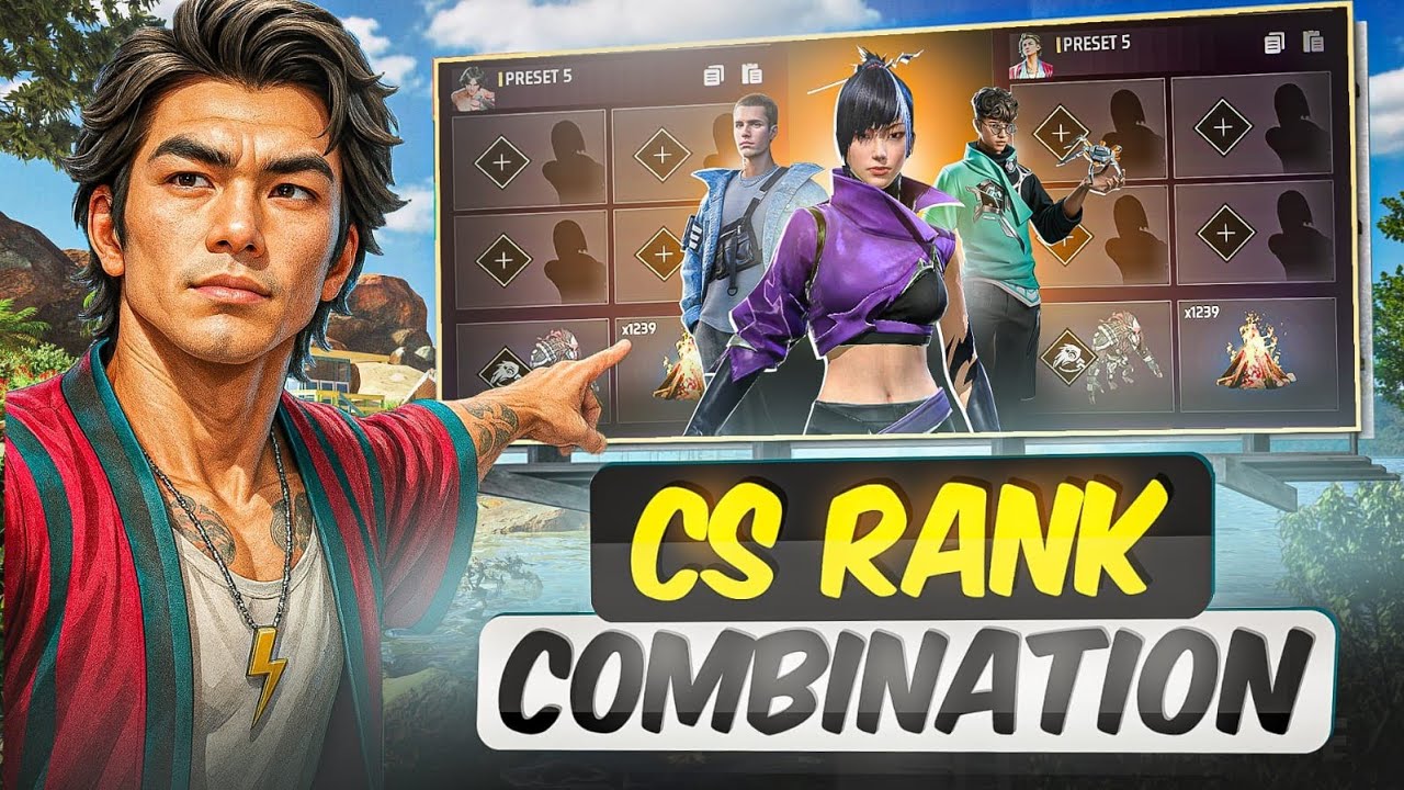 Why Pro Player Use These Clash Squad Character Combination 🔥