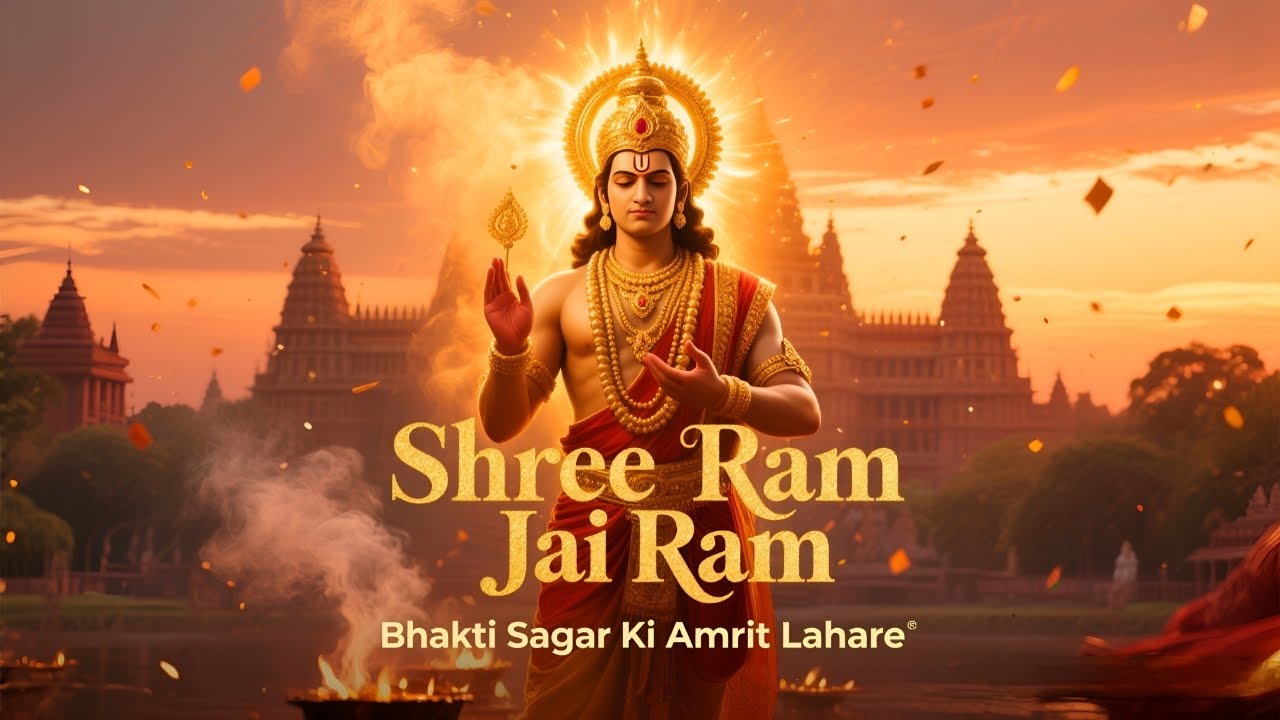 Shree Ram Jai Ram Dhun | श्री राम नाम धुन  |v2 | Peaceful Meditation Chant |  Bhakti Sagar