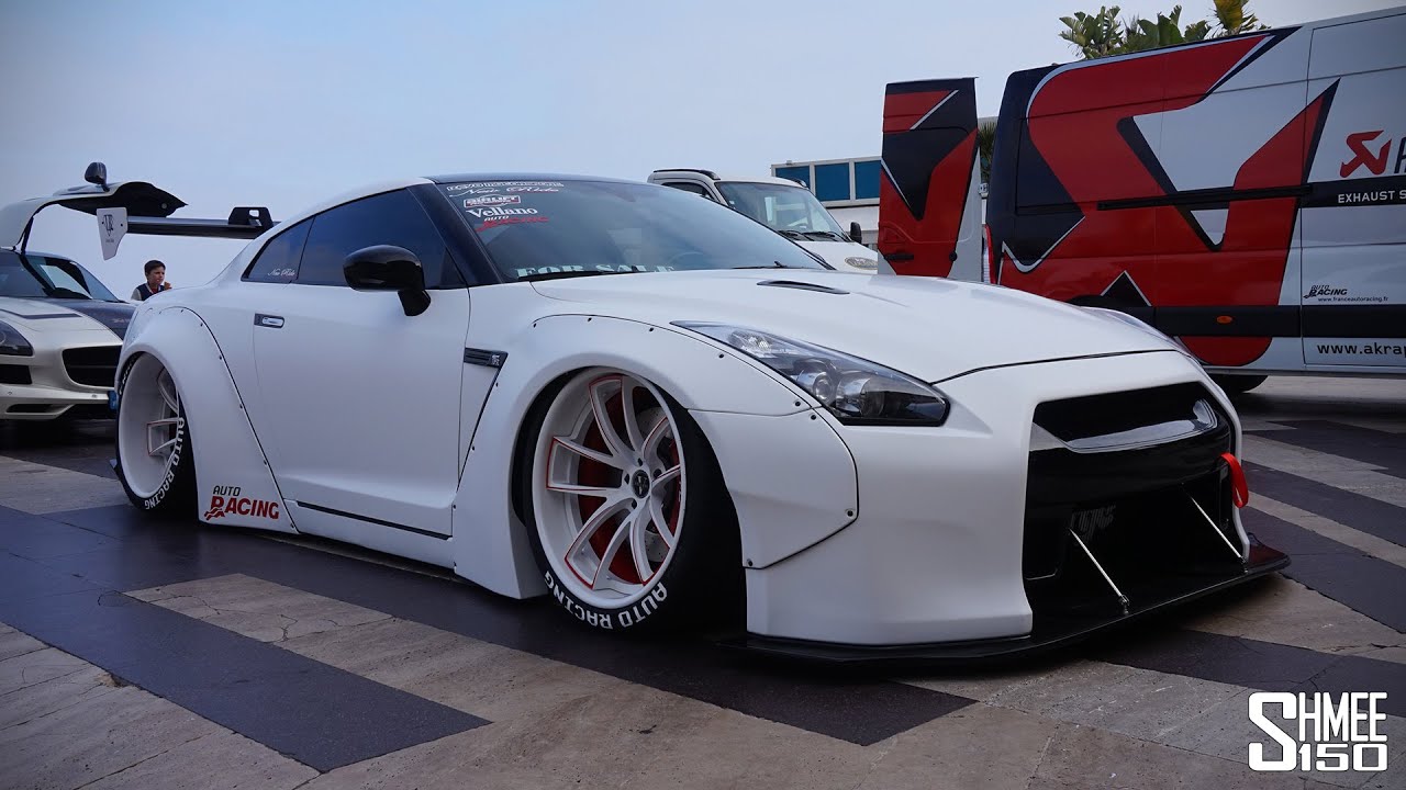 Liberty Walk Nissan GTR Akrapovic Exhaust - Ride and Overview