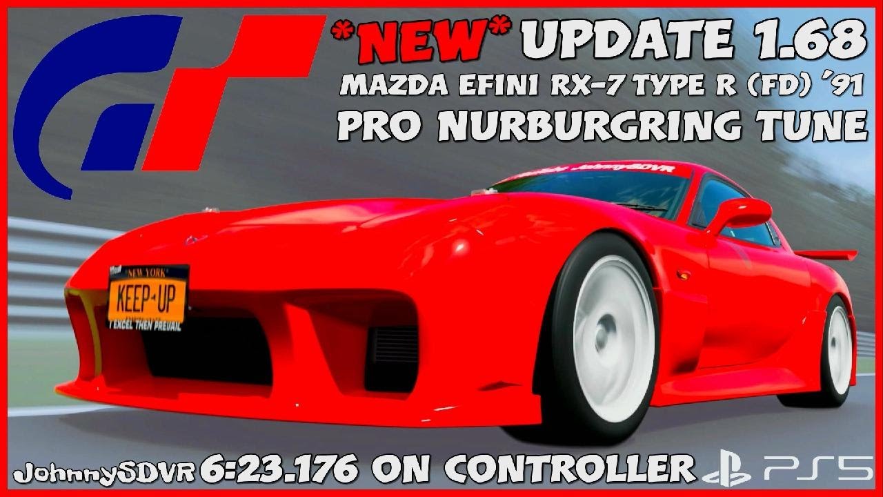 *NEW* Gran Turismo 7 - Mazda Efini RX-7 Type R (FD) '91 Pro Tune | Nurburgring Setup GT7 Update 1.68