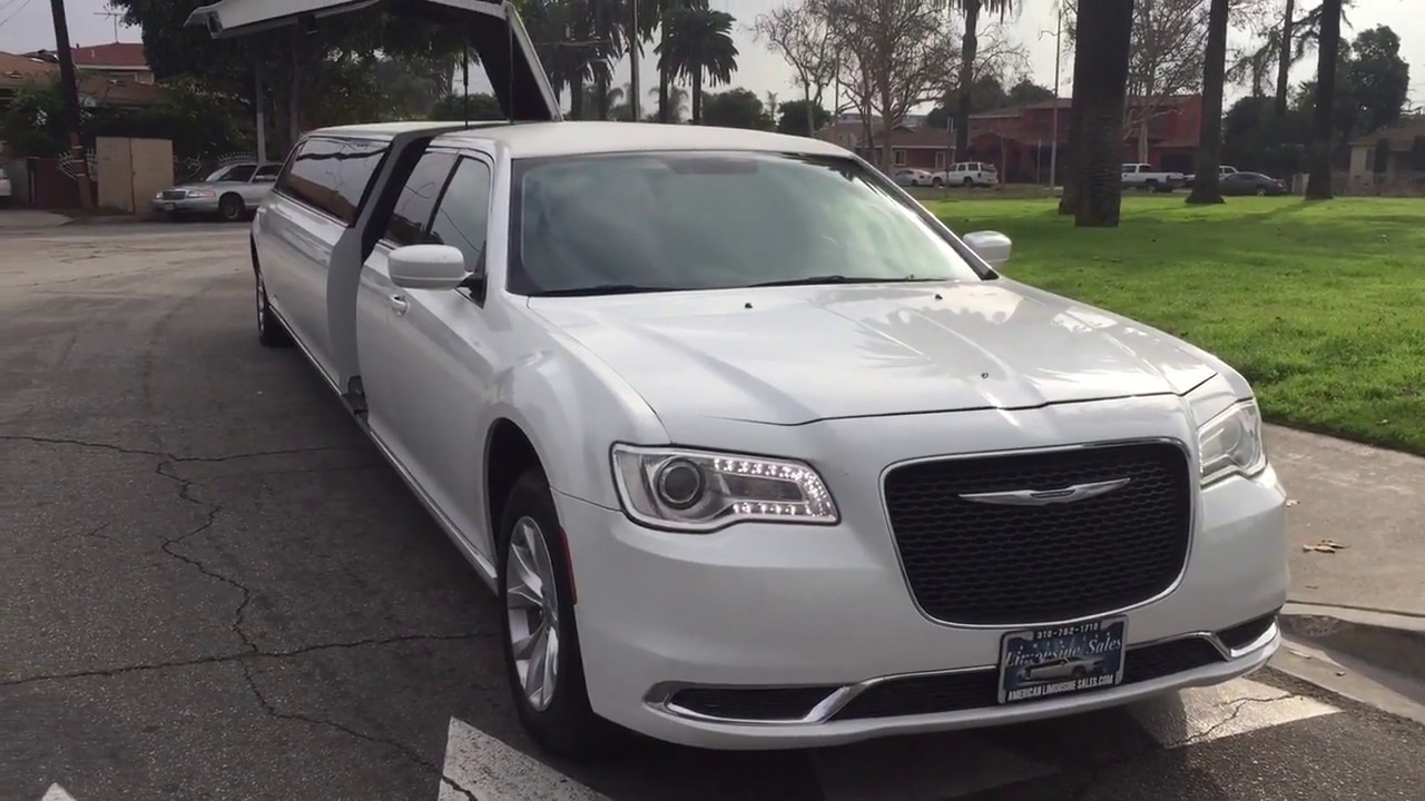 Chrysler 300  Luxury Limousine Stretch Custom Car with a 5th Jet Door #1874