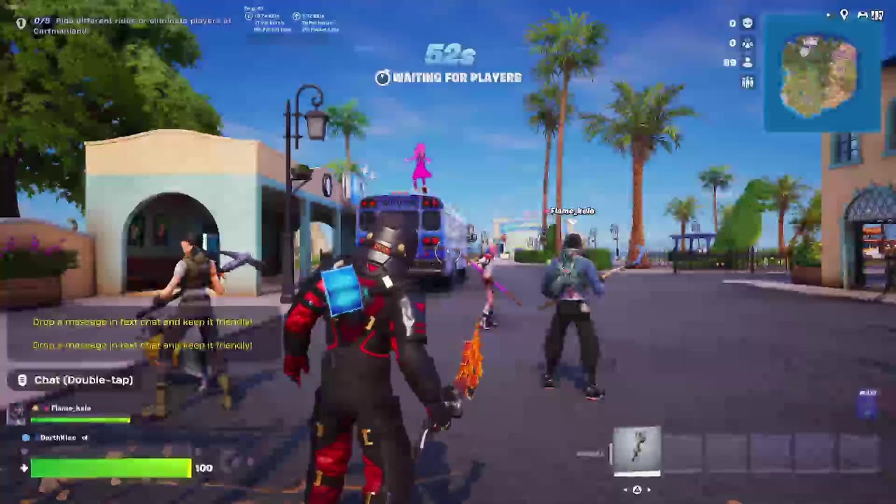 Fortnite ch1 s7 og zero build squads