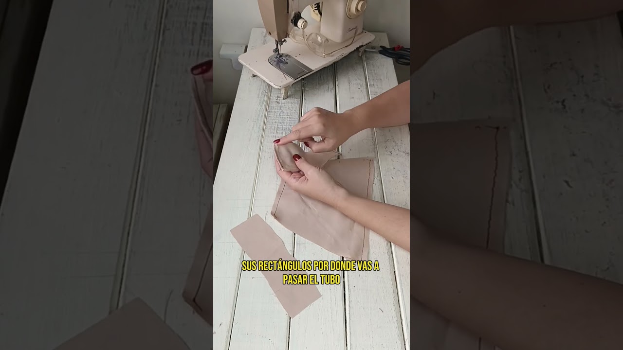 Confecci&oacute;n de Cenefa drapeada #costura #artesanato #costuracriativa #cenefas