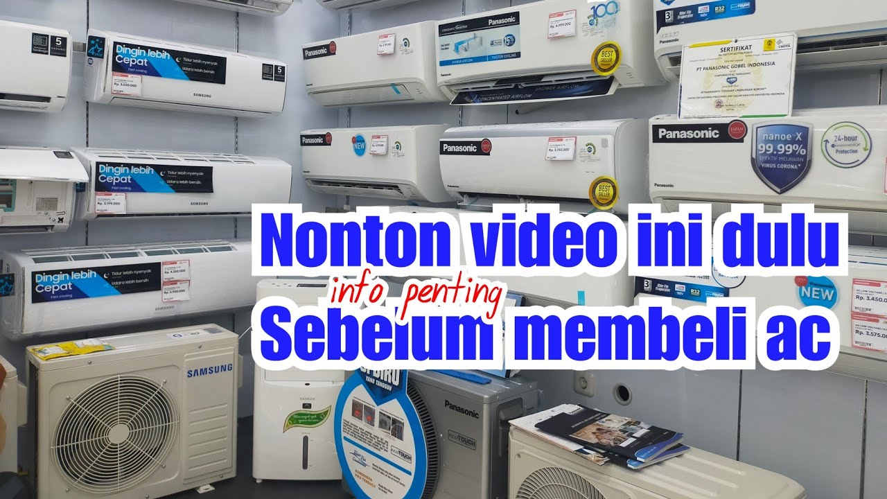 Sebelum membeli AC kenali dulu perbedaan AC Standar, AC low Watt, AC inverter