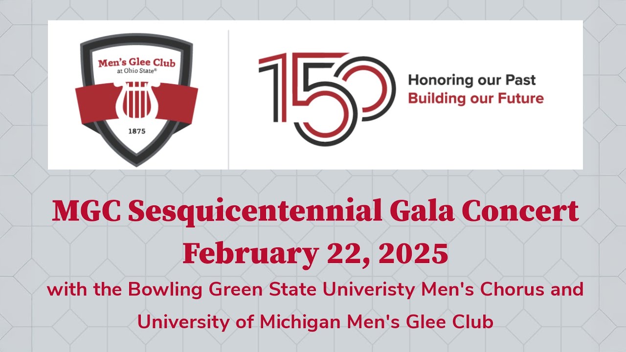 Men's Glee Club Sesquicentennial Gala Concert – 5pm Concert