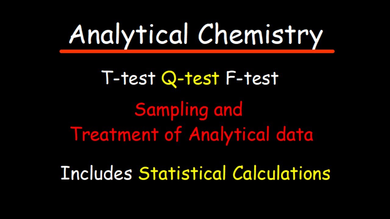 Sampling and Analytical Data | Analytical chemistry