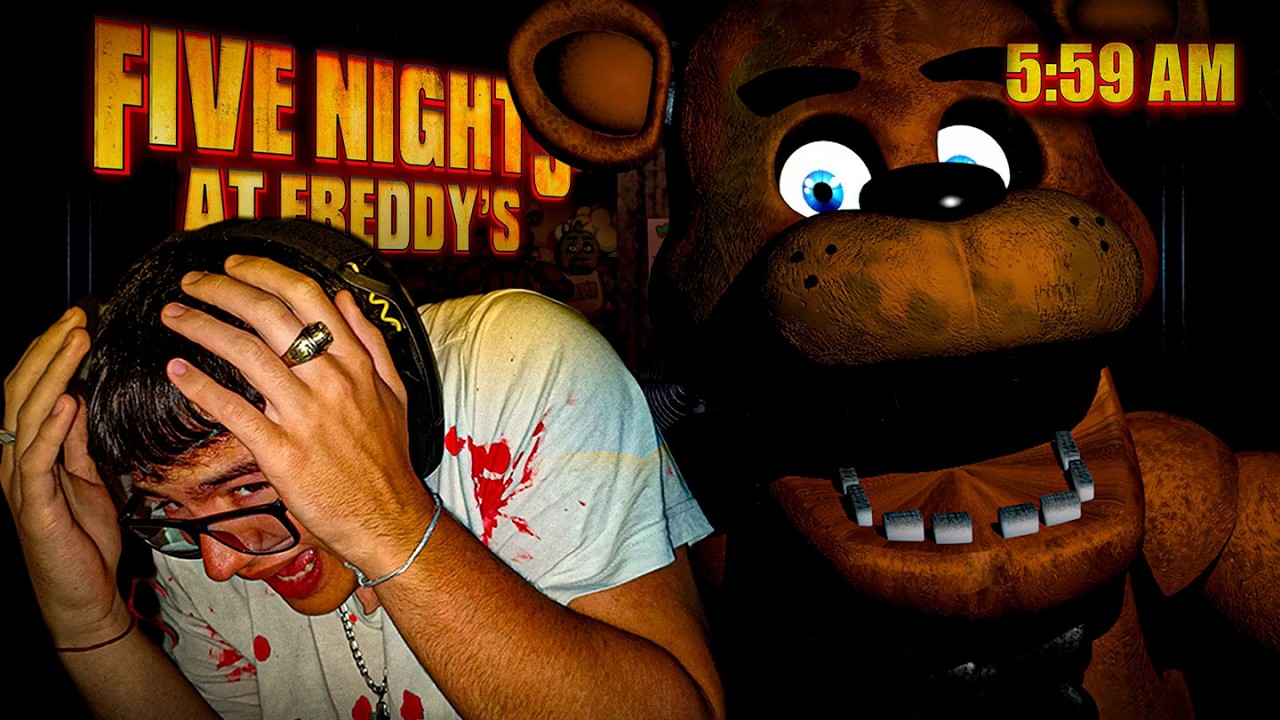 Mi Primera Vez en Five Nights at Freddy's 🔦👮‍♂️ [COMPLETO]