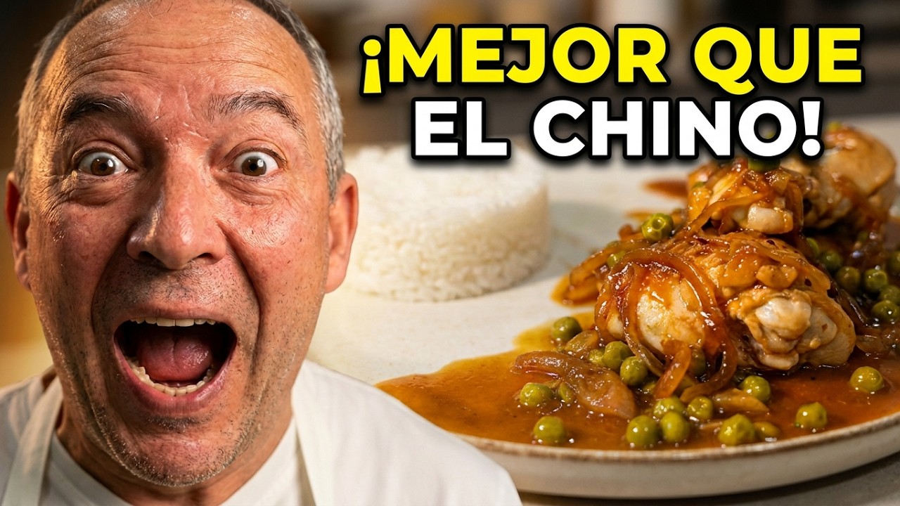 Pollo Agridulce Casero con Sabor Intenso