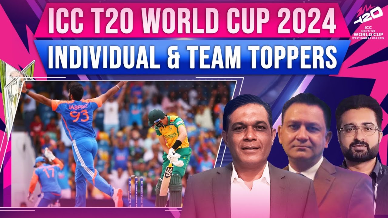 ICC T20 World Cup 2024 | Individual & Team Toppers | Caught Behind