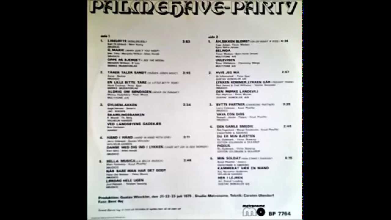 Palmehave-Party