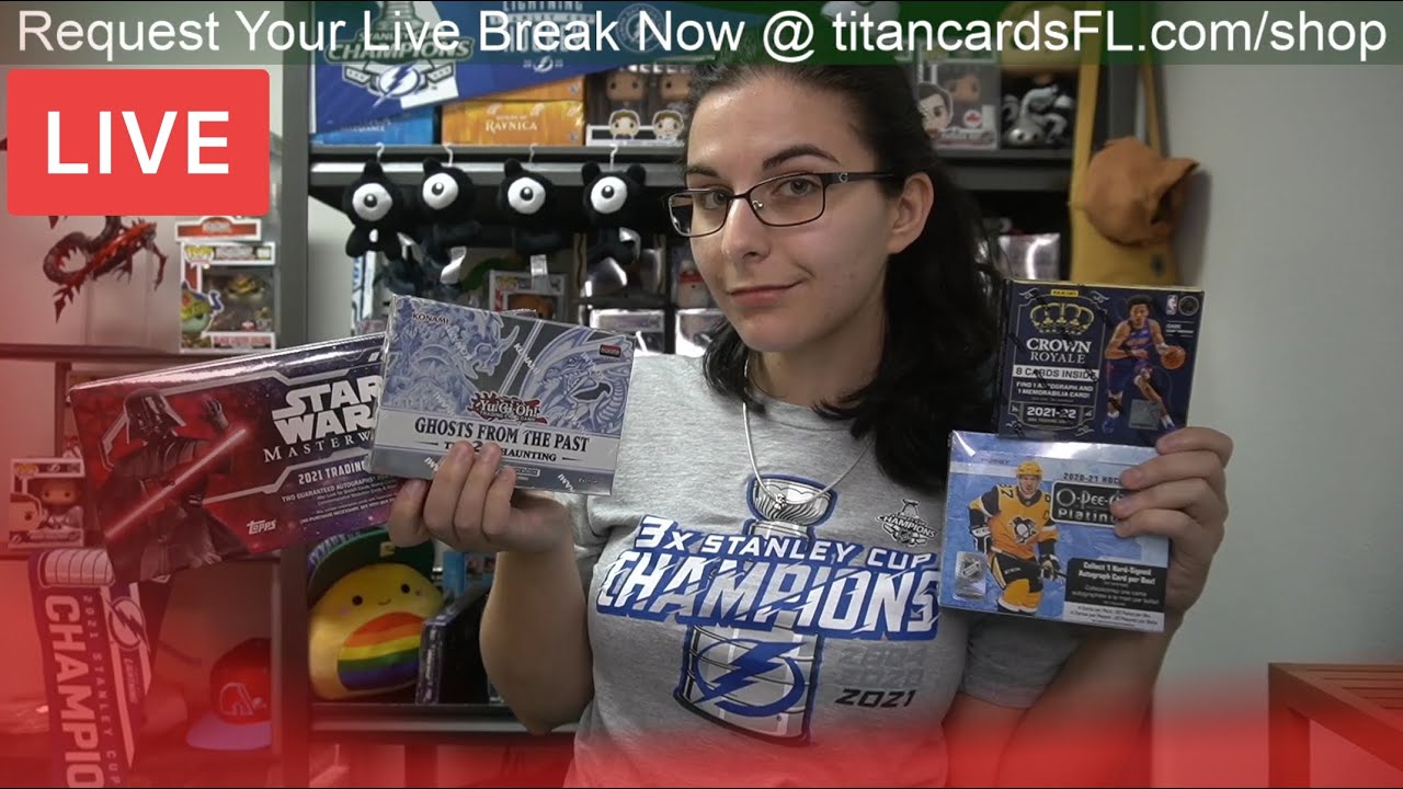 PERSONAL BREAKS: 2021 Star Wars Masterwork, YGO Ghosts From the Past, WS hololive, & More!