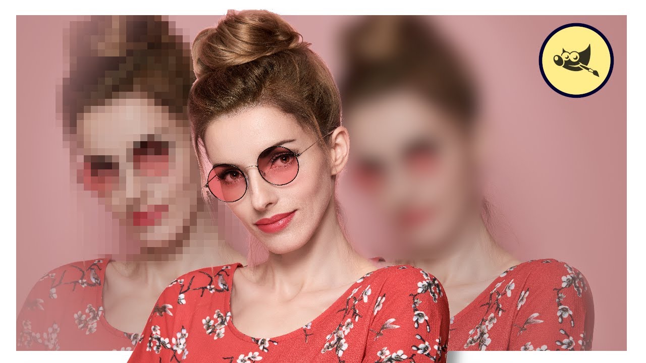 GIMP 2.10 : FLOUTER un visage