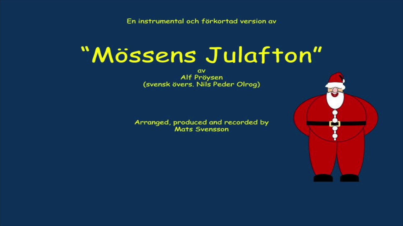 Mössens julafton - instrumental + text