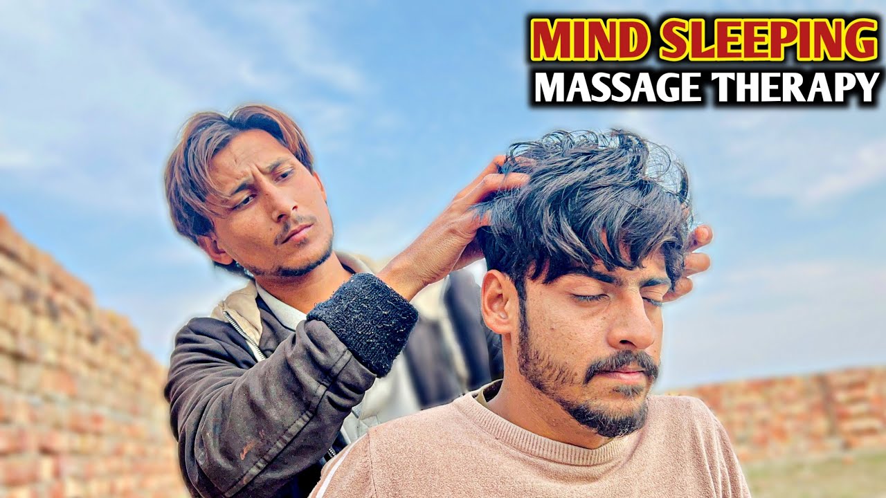 ASMR Deep Head & Back Massage by Chamkeli Master  Slow Hands, Relaxing Sounds, Stress Relief Therapy