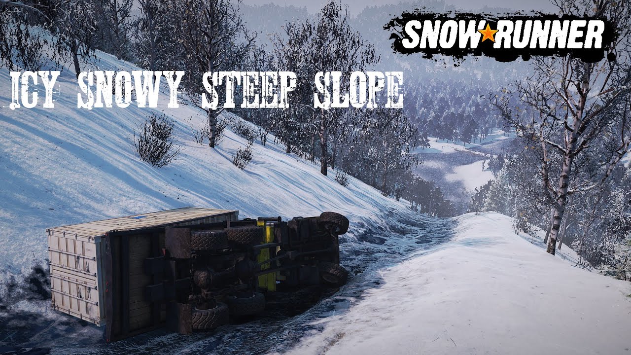 The Slope Trial This One Is Frustrating Took A Shortcut At The End You Might Find Useful Snowrunner