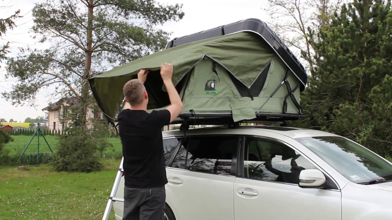 Namiot Dachowy Jukon Wild Camp - Szybkie rozkładanie namiotu