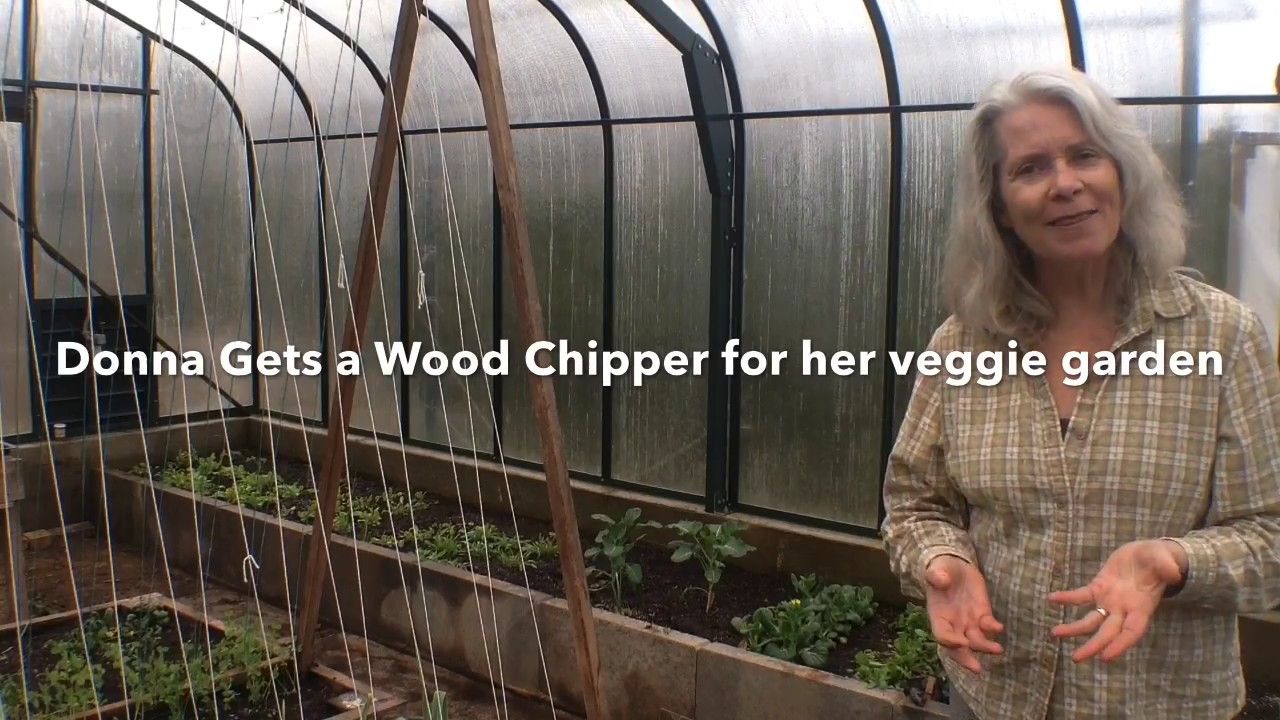 Do  You Need a Wood Chipper for Your Veggie Garden?