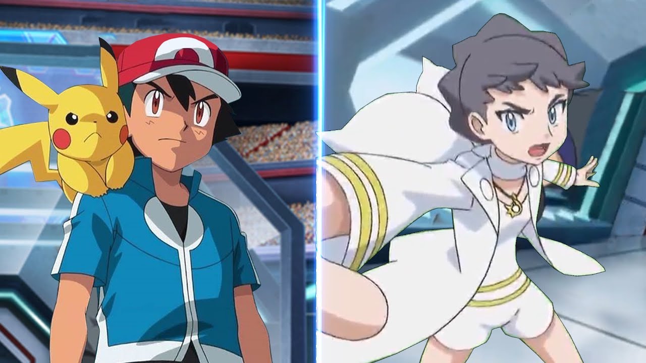 Pokémon Battle USUM: Kalos Ash Vs Diantha (Kalos League Rematch)