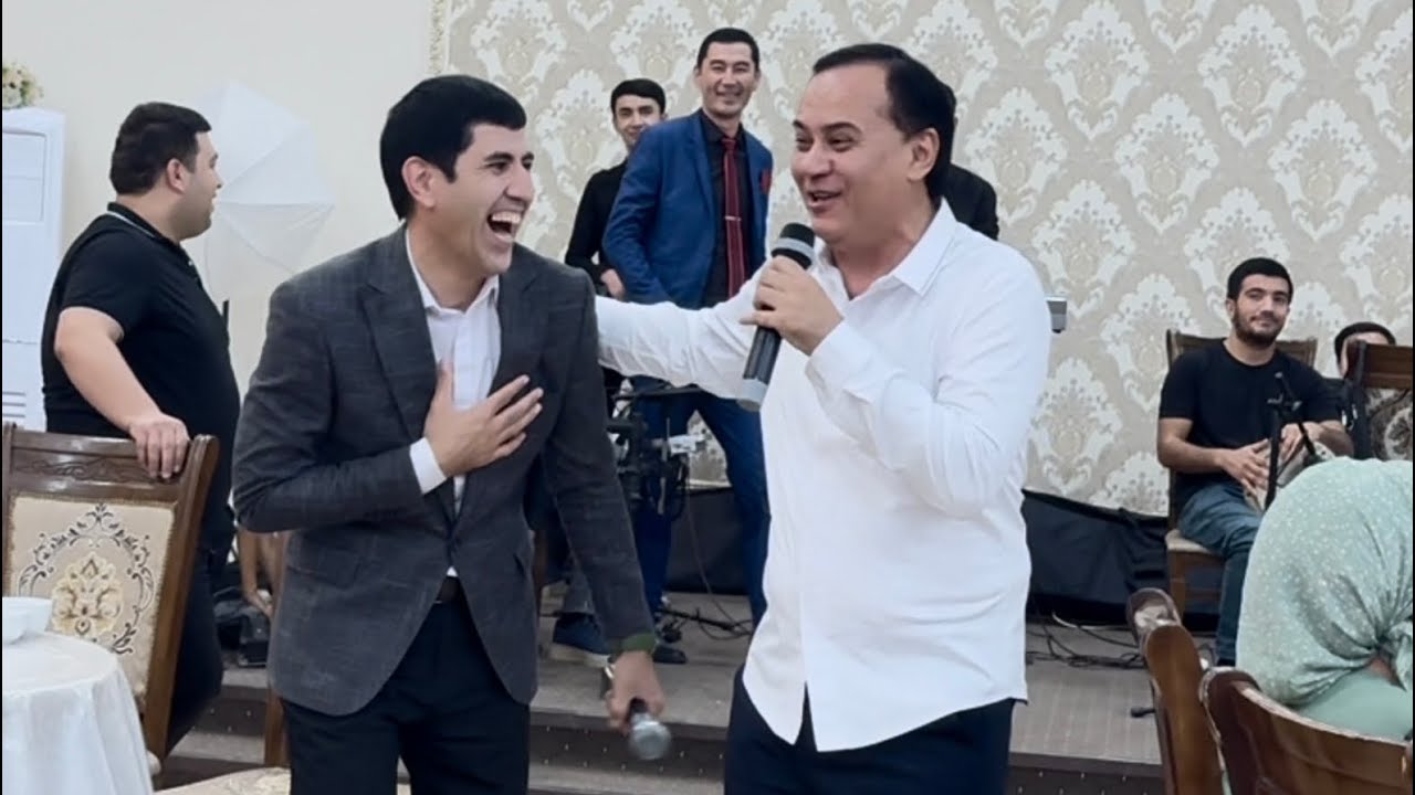 Otabek Muhammadzohid Akbarshox Andijonda to’y xizmatida duet jonli 2024