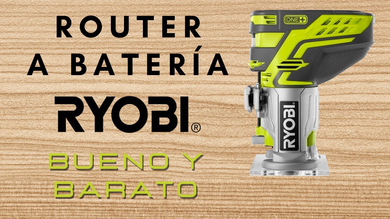 Analizando el Router Ryobi &iquest;para ti vale la pena?