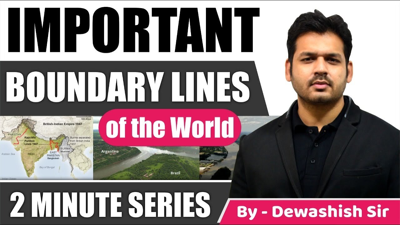 International Border line of Countries |Country and Borders | GK Trick | Geography |By Dewashish Sir