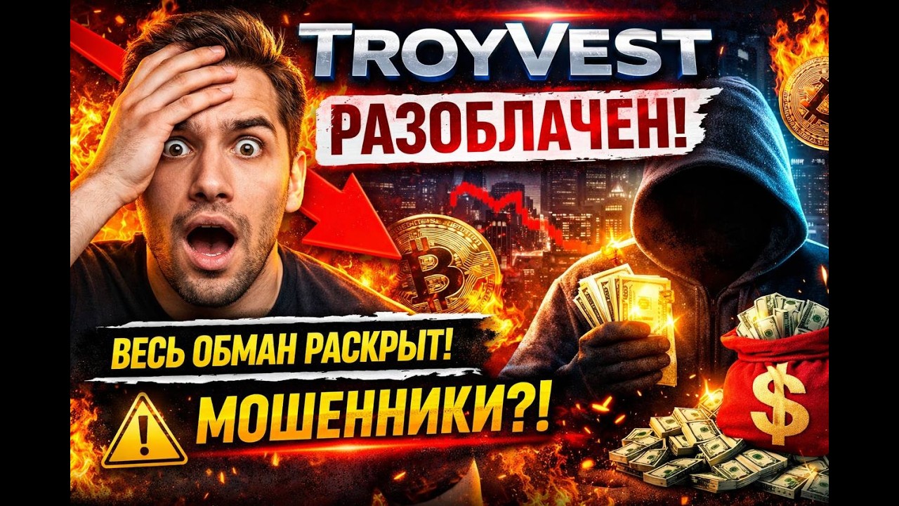 TroyVest разоблачен! Правда о криптостартапе 2026, который может обанкротить вас!