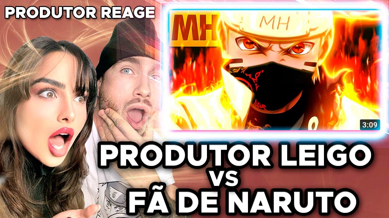 Tipo Narutin 🍜 (Naruto) | Style Trap | MHRAP PRODUTOR LEIGO X FÃ DE NARUTO (react)
