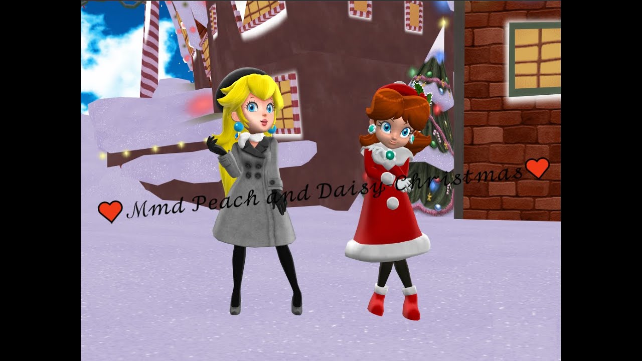 💕🎄 Mmd Christmas Peach and Daisy 💕🎄