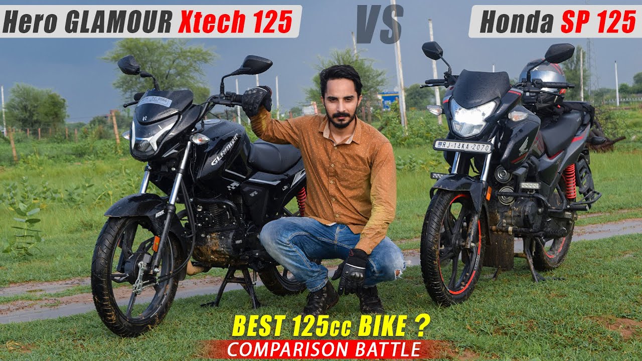 Hero Glamour Xtech 125 vs Honda SP 125 : Detailed Comparison || which bike should you buy ?