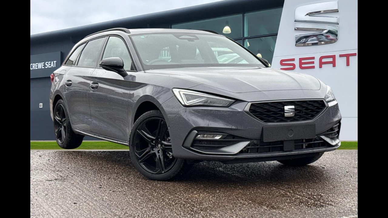 Brand New SEAT Leon Estate FR Black Edition 1.5 eTSI AFV 150 Auto in Graphene Grey