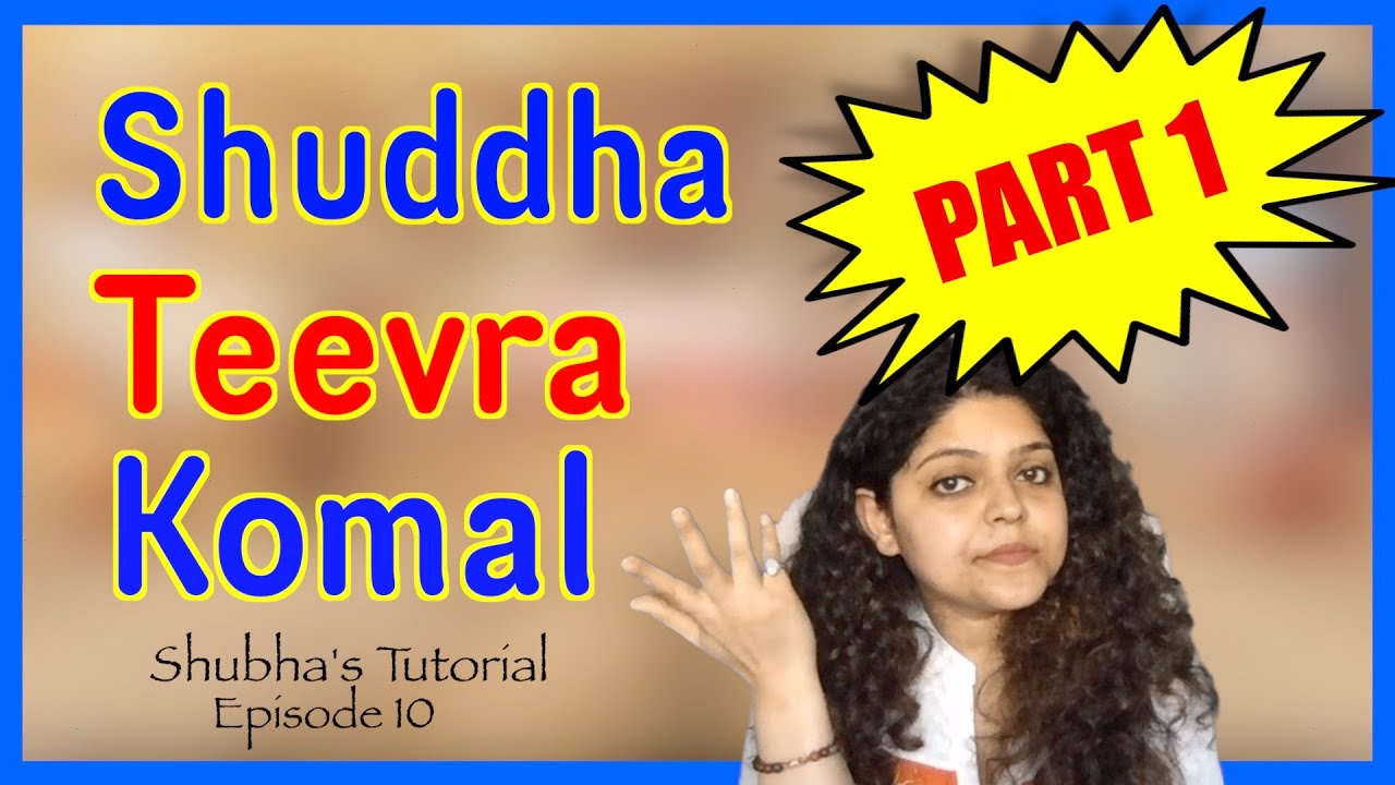 Tutorial 10 | Part 1 - Shuddha Swar, Komal Swar, Teevra Swar - How to sing | Riyaz Tutorial