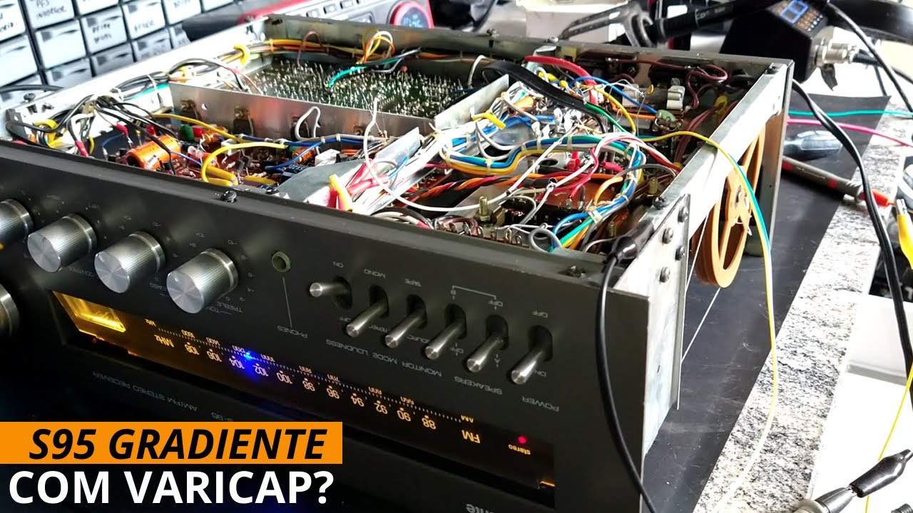 Como substituir variável de Sintonia por diodo Varicap? Exemplo de aplicação em Receiver Gradiente