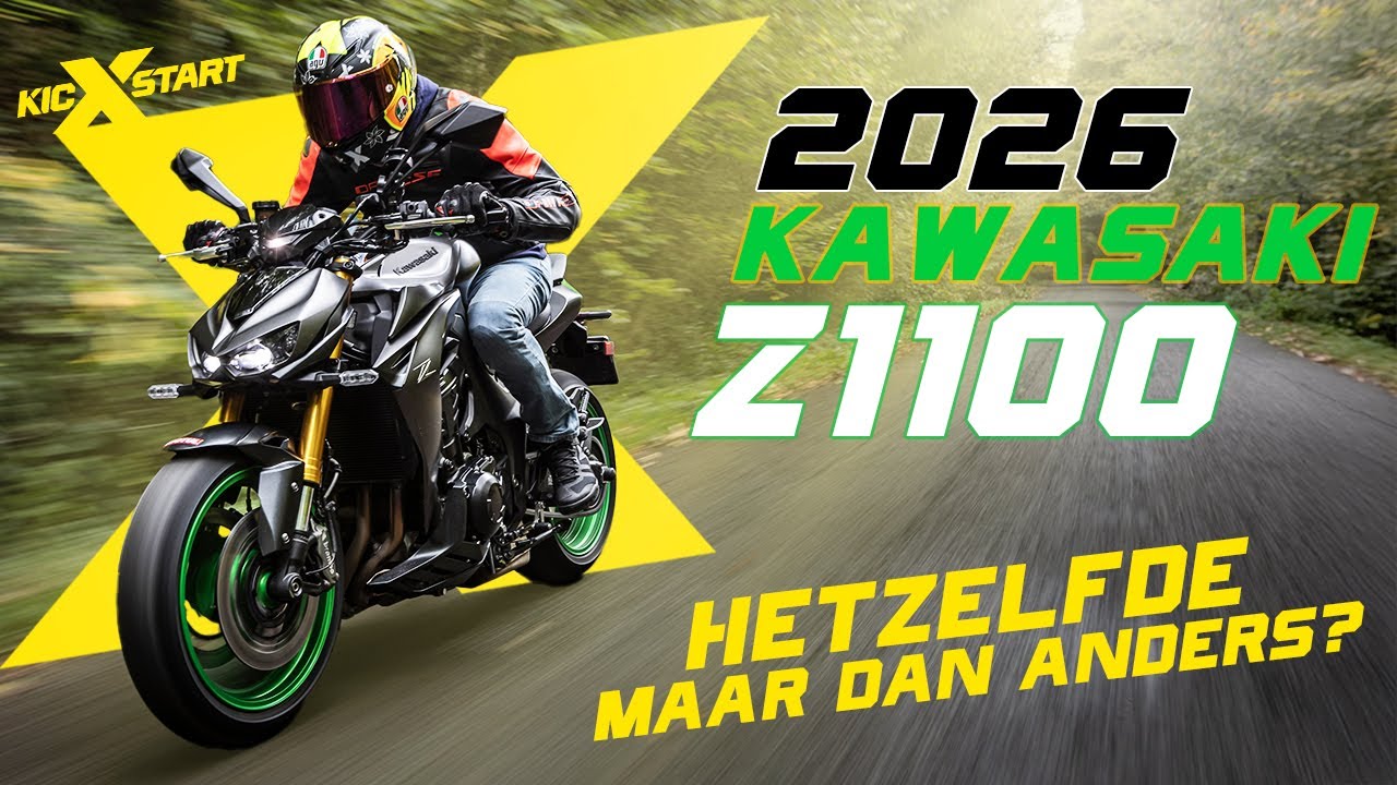 2026 Kawasaki Z1100 SE | Hetzelfde, maar dan anders?