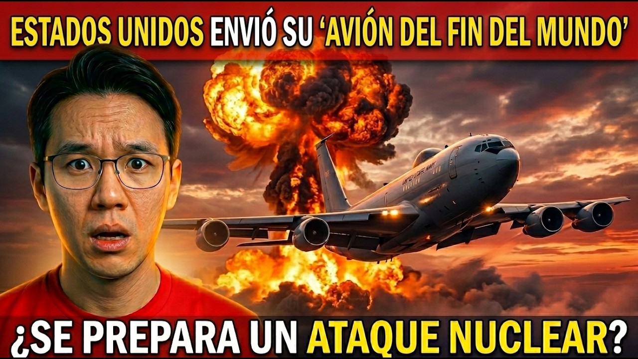 El Avión del Fin del Mundo de EEUU Ya Está en el Aire — Algo Grande Está Por Pasar