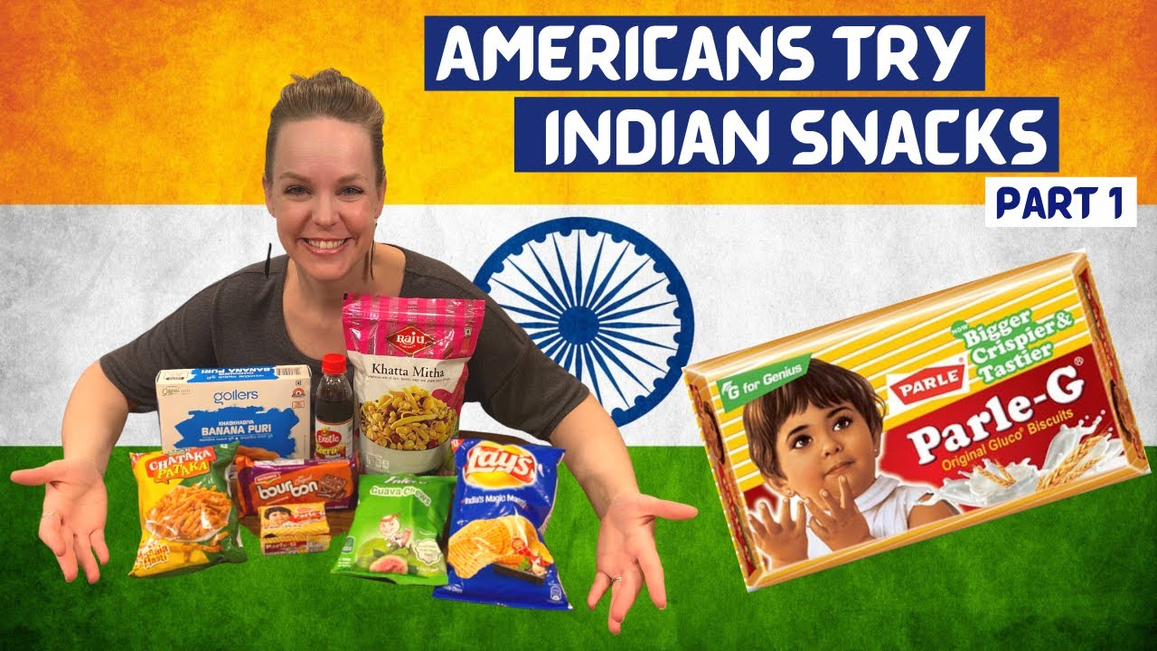 We try Indian snacks for the first time!!  Indian food reaction!!