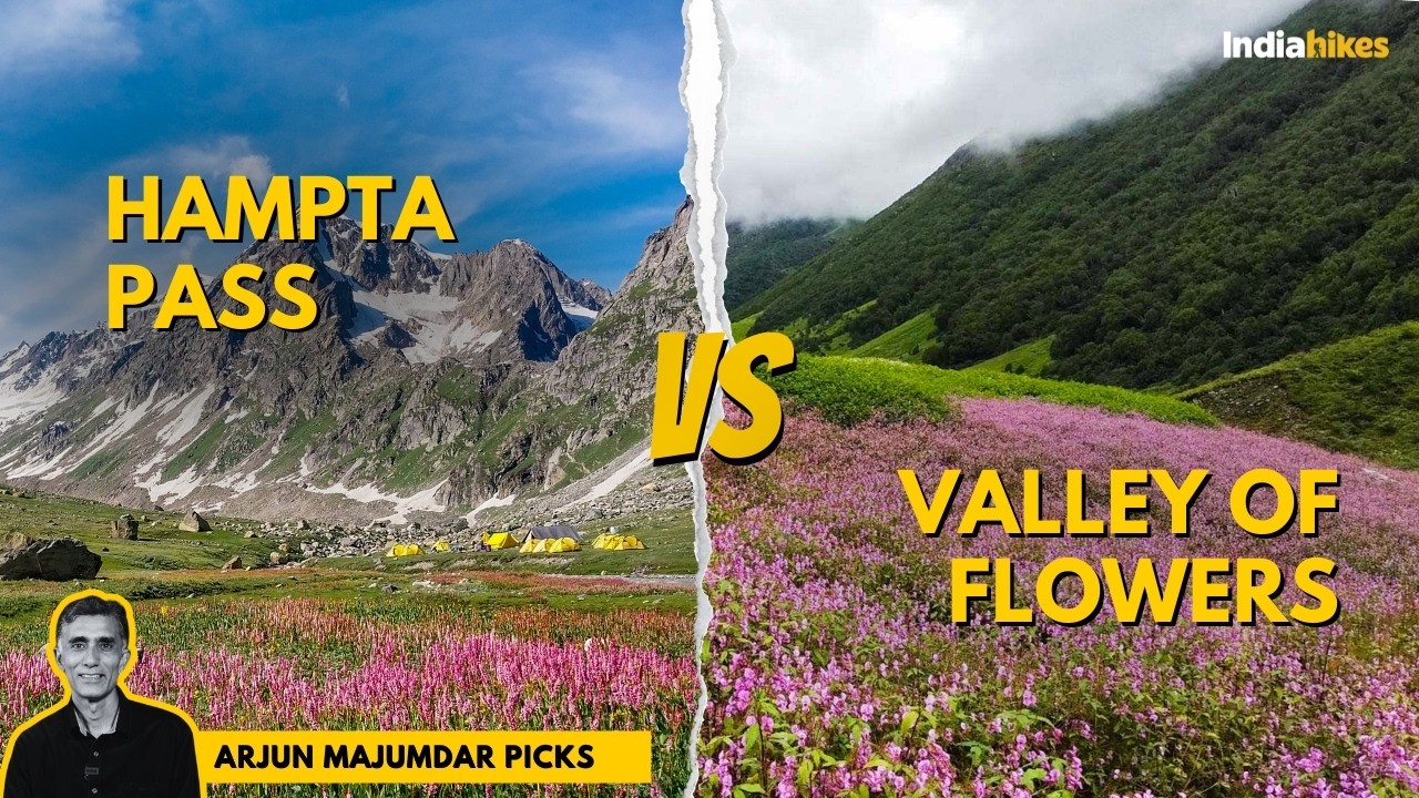 Hampta Pass vs Valley Of Flowers: Which Trek To Choose? Arjun Majumdar Picks | Indiahikes