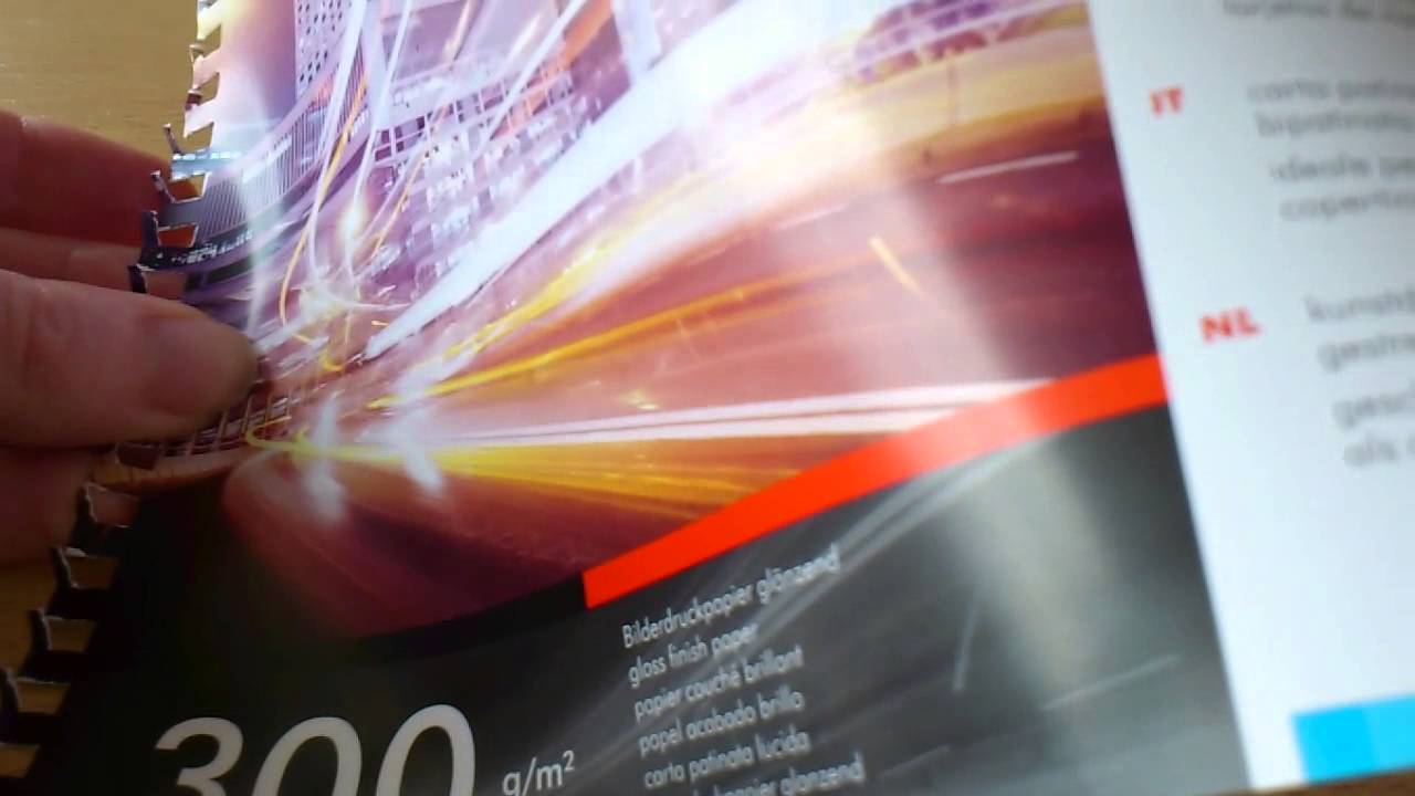 Bilderdruckpapier glänzend 300 g/m²