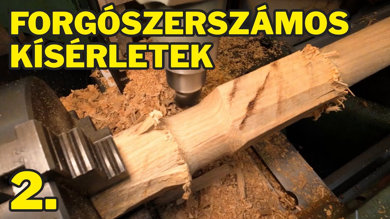 Esztergálás forgószerszámmal - 2. rész (e-Gyakorlat #173)