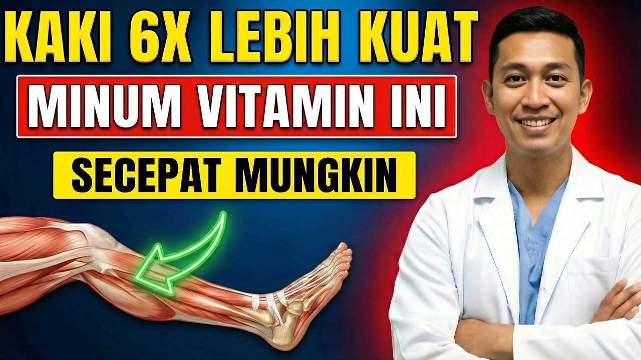 Selamat Tinggal Kram Kaki! Vitamin Ajaib Ini Bikin Kaki Kuat Lagi, Dokter Pun Kaget! 