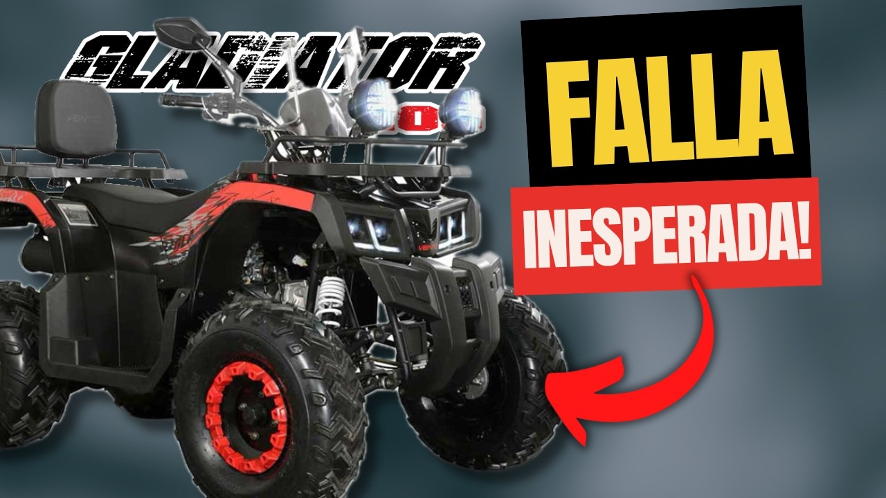👉 Encontramos este PROBLEMA❌😱 con la CUATRIMOTO Vento GLADIATOR 200 | Jadd Motos